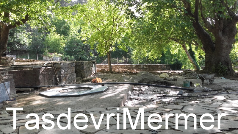 Mermer Çeşme Şadırvan 8 Gen Afyon Mermer