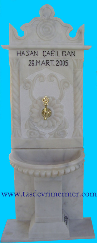 Mermer Bahçe Çeşmesi